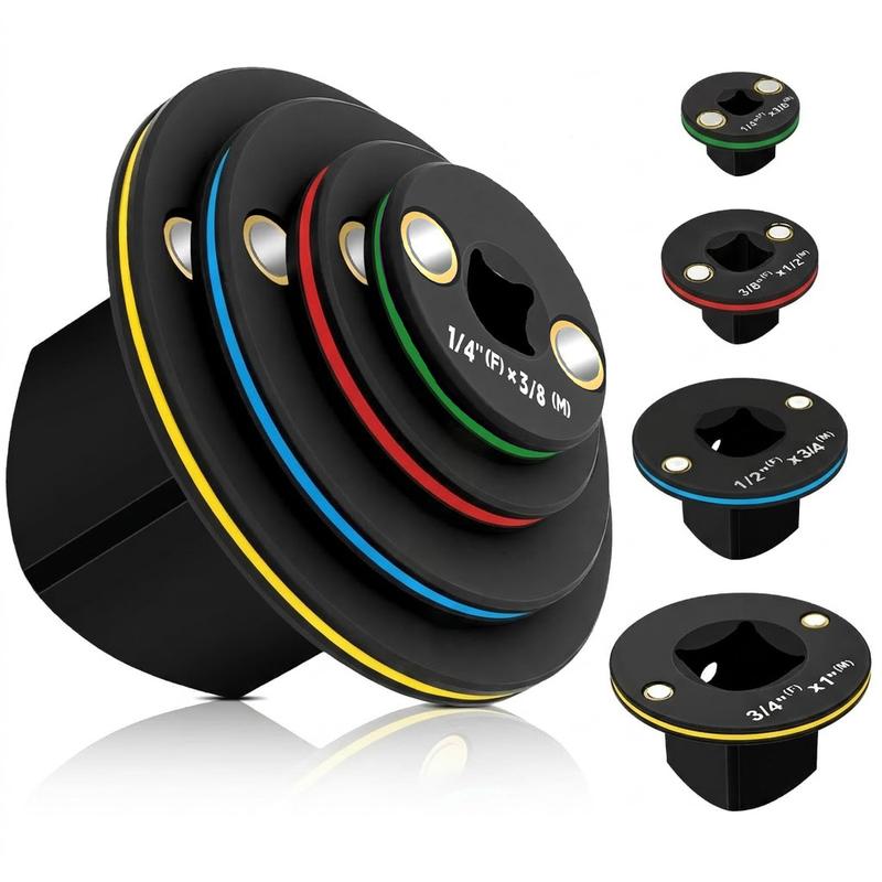 4 Piece Low Profile Impact Adapter Set