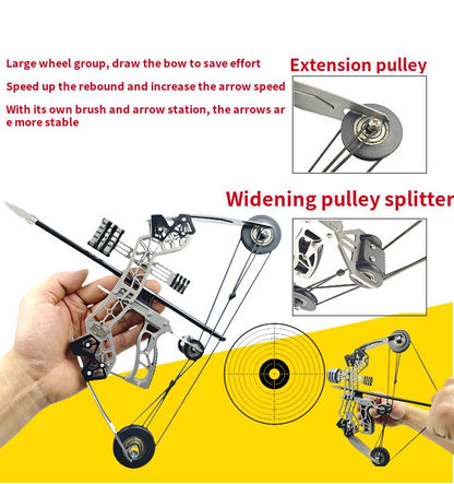 Mini Compound Bow and Arrow Practice Set